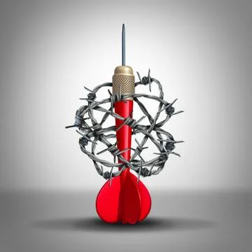 Goal Challenge 스톡 일러스트