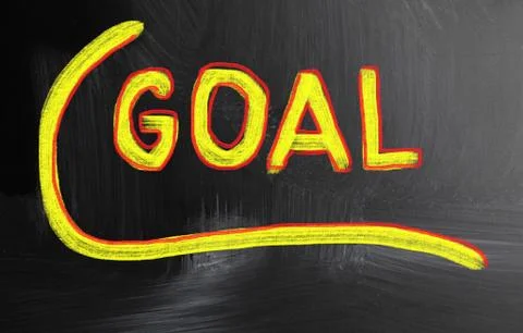 Goal concept Illustrazione stock