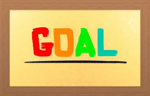 Goal concept Stock Illustration