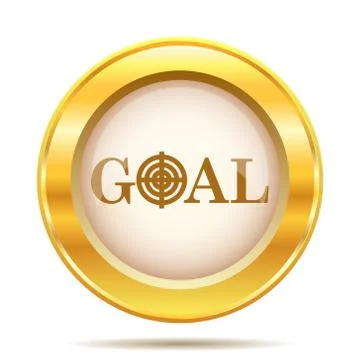 Goal icon Stock Illustration