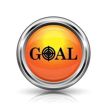 Goal icon Stock Illustration