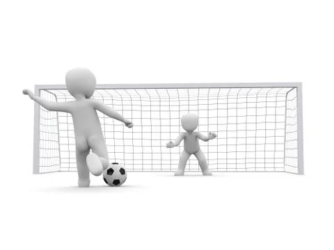 Goal Stock Illustration