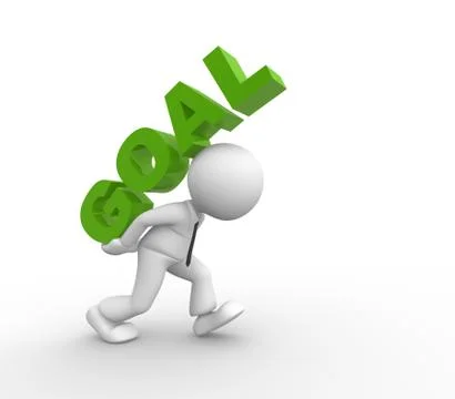 Goal Stock Illustration