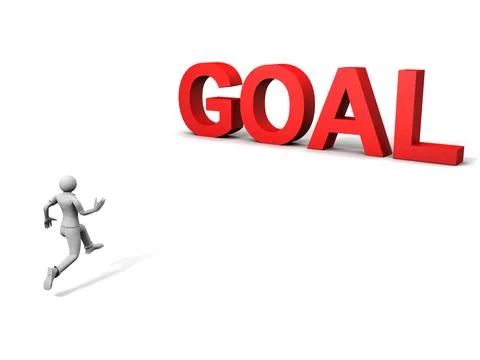 Goal Stock Illustration