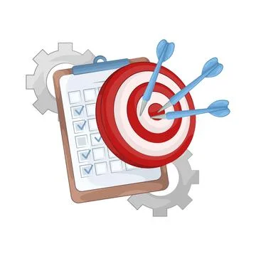 Goal Illustration Stock Illustration