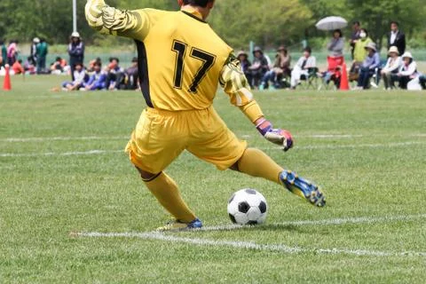 Goal Kick Stock Photos