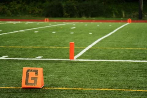 Goal line Stock Photos