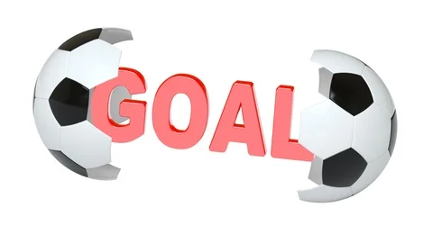Goal. Looping footage has 4K Resolution and the alpha channel included. Stock Footage 89924470