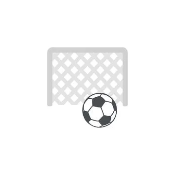 Goal net icon. Vector illustration design. Stock Illustration