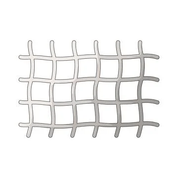 Goal net illustration Stock Illustration