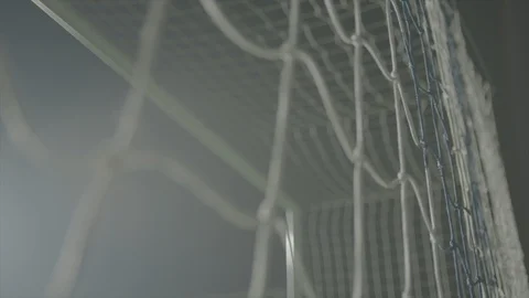 Goal net at night Vidéo 90969898