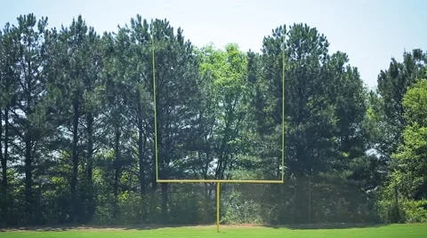 Goal post Stock Footage 50618435