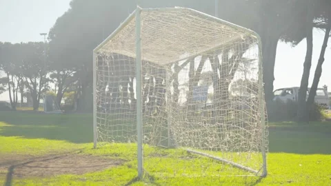 Goal post Stock Footage 339106455