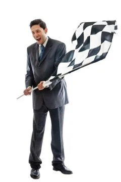 Goal reached Stock Photos