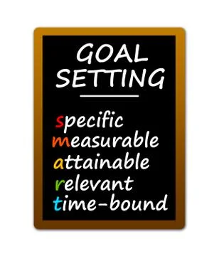 Goal setting Stock Illustration