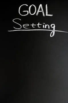 Goal setting Stock Photos