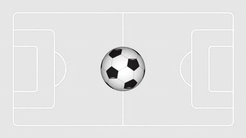 GOAL text animation with motion soccer ball and country flag motif Stock-Footage 334939557