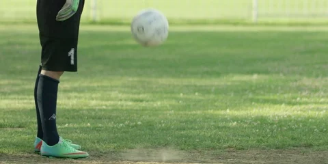 Goalkeeper 2k slow motion 스톡 동영상 74078721