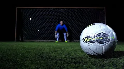 Goalkeeper Make A Save Video stock 20632088