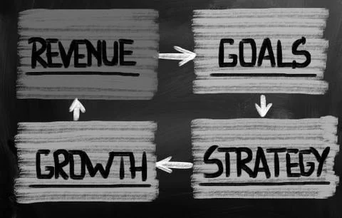 Goals concept Illustrazione stock
