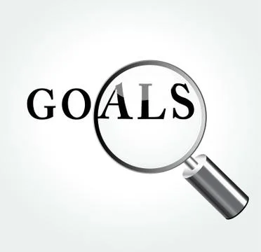 Goals concept illustration Stock Illustration