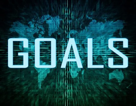 Goals Stock Illustration