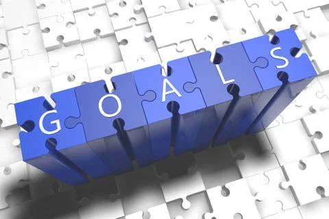 Goals Stock Illustration