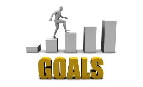 Goals Stock Illustration