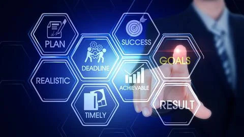 GOALS Illustrazione stock