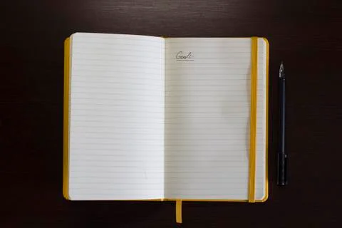 Goals list making Stock Photos