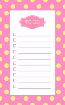 Goals to Master in 2025. To do list template. Stock Illustration