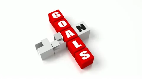 Goals Plan Stockbeeldmateriaal 12758884
