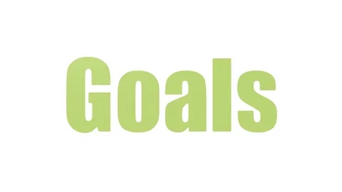 Goals Word Cloud Animated On White Backg... | Stock Video | Pond5