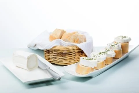 Goat cheese Stock Photos