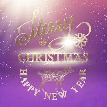 The goat. Stock Illustration