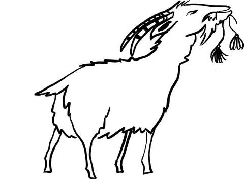 Goat Stock Illustration