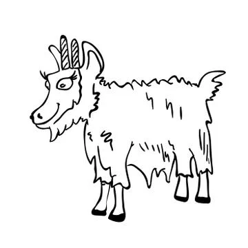 Goat Stock Illustration