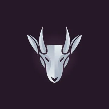 Goat logo Stock Illustration