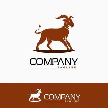 Goat logo Stock Illustration