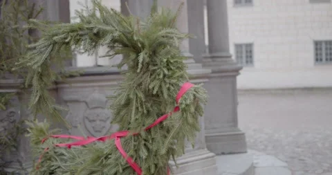 Goat made from pine Stock Footage 131971905