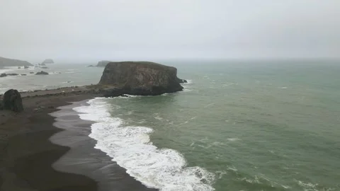 Goat Rock Beach 01 Video stock 236484755