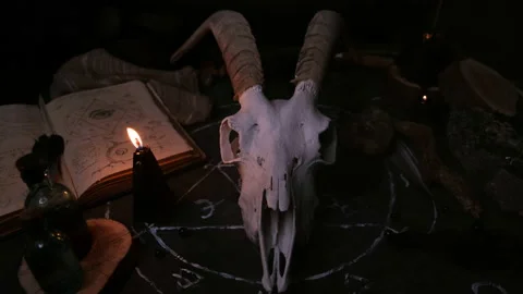 Goat scull Stock Footage 138000989