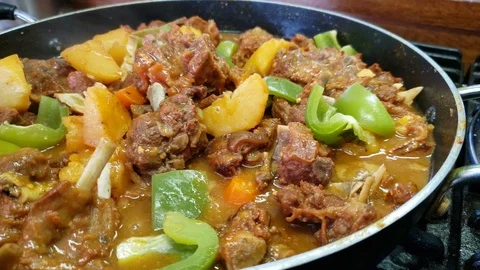 Goat stew Stock-Footage 101978300