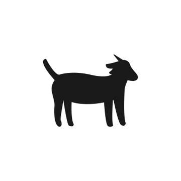 Goat vector design template illustration Stock Illustration