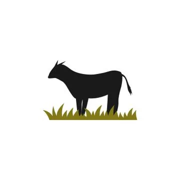 Goat vector design template illustration Stock Illustration