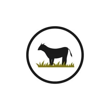 Goat vector design template illustration Stock Illustration