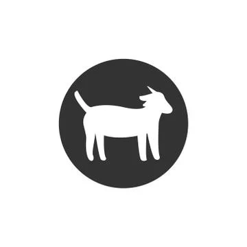 Goat vector design template illustration Stock-Illustration