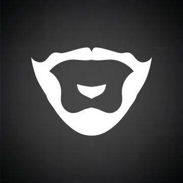 Goatee icon Stock Illustration