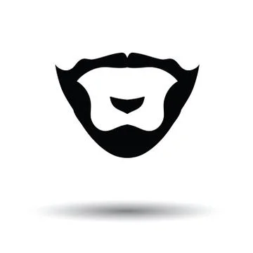 Goatee icon Stock Illustration