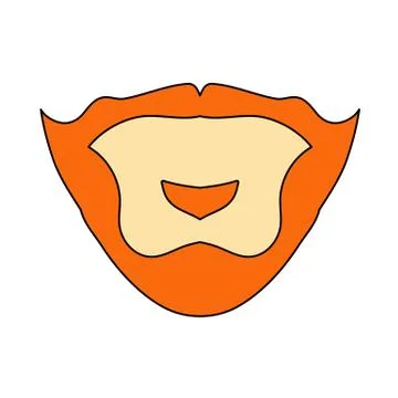 Goatee Icon Stock Illustration